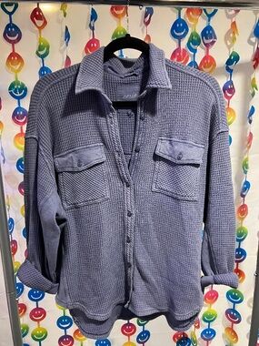 Aerie LumberJane Waffle Shirt (XS)